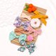 thumbnail image 2 of Bandas y lazos para bebés, Accesorios para el cabello de nailon para bebés recién nacidos y niños pequeños (10 piezas) $ bandas para niñas 10 piezas, lazos para niñas, bandas elásticas elásticas,, 2 of 8