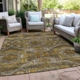 thumbnail image 4 of Dalyn Rugs Machine Washable Indoor/Outdoor Chantille Brown 10' x 14' Rug, 4 of 9