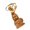 5, variant on Elegant Wood Keychain Pendant Blessing Conveniently Keychain Buddhas Ornament for Artistic Accessories Enthusiasts