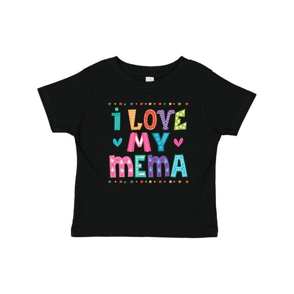 Inktastic I Love My Mema Grandchildren Girls Baby T-Shirt