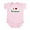 Petal Pink, variant on CafePress - I Love Techno Infant Bodysuit - Baby Light Bodysuit, Size Newborn - 24 Months