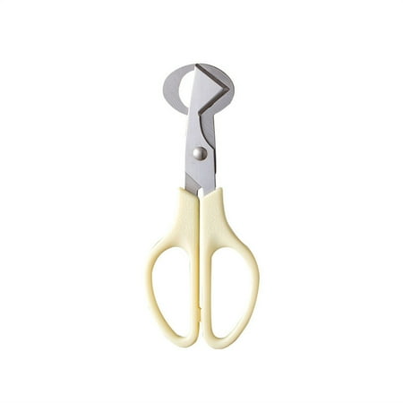 

Stainless Steel Cutter Separator Stainless Steel Blade Tool Kitchen Tools Egg Scissors Stainless Steel Boiled Eggshell Shell