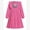 Rose Red, variant on Little Girl's Dress Mexican Ethnic Trendy Princess Long Sleeve Dresses Traditional Embroidery Floral Sundress