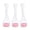 Pink, variant on OVTSC 3 Pcs Face Muscle Massage Roller Deep Relaxation Relieve Fatigue Silicone Facial Eye Massage Roller Purple, Multi-Functional Anti-Aging Skin Toning Tools (18.00 in / 45.7 cm)