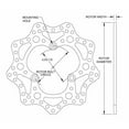 thumbnail image 3 of Wilwood Rotor-Steel Scalloped-Drilled 11.00 x .310 - 3 x 5.00in, 3 of 4