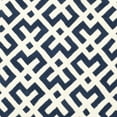 thumbnail image 6 of SAFAVIEH Chatham Jackson Geometric Wool Area Rug, Dark Blue/Ivory, 7' x 7' Round, 6 of 6
