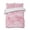 White Pink, variant on Quilts Twin Size Bedding Set, Grey Coastal Lightweight Quilted Comforter, Summer Ocean Sea Waves Starfish Corals Soft Reversible Bedspread Coverlet with Pillow Covers for All Season, 68" x 86"