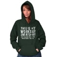 thumbnail image 4 of This Is My Workout Just Kidding Nap Hoodie Sweatshirt Women Men Brisco Brands 4X, 4 of 6