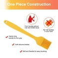 thumbnail image 5 of Unique Bargains Silicone Grill Basting Brushes Oil Butter Marinades Heat Resistant for Baking Cooking Barbecue Yellow, 5 of 7