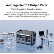 OSCAL PowerMax 1800 SE Solar-Powered Generator – 1024Wh LiFePO4 Battery Station, App-Controlled for Home & Camping