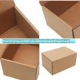thumbnail image 3 of Cajas de envío YOUNGKEE, paquete de 10 unidades, 15 x 10 x 7 cm, cartón corrugado, 3 of 7