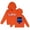 Orange, variant on Kids Tops Trapstar Hoodies for Kids Long Sleeve Graphic Sweatshirts Loose Trapstar Street Hip-hop Pullover Sweatshirts Girls Boys Hoodies(Black, 150)