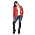 thumbnail image 5 of Chamarra estilo biker Roman Fashion /Juvenil, 7409 (Rojo) rojo G, 5 of 5