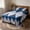 Multicolor Full Size L, variant on AuroraX Bed Sheets Flat Sheets Cooling,Sold Separately Blue Geometric Print Sheet for Bed for Summer