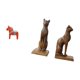 thumbnail image 5 of Figuras Decorativas De Caballo De Dalecarlia Y Gato Egipcio Para Estantería, Entrada, Armario, Mesa, Decoración Del Hogar U Oficina., 5 of 8