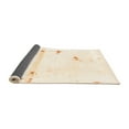 thumbnail image 2 of Ahgly Company Indoor Rectangle Abstract Orange Modern Area Rugs, 2' x 4', 2 of 4