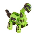 thumbnail image 4 of Juguete de dinosaurio transformable, juguete para niños, camión de dinosaurio, divertido y lindo para edades de 3 a 4 años. Braquiosaurio Verde, 4 of 9