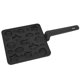 thumbnail image 4 of Sartén de aleación de aluminio antiadherente, modelo geométrico portátil, sartén para hacer galletas, para cocina casera, 4 of 8
