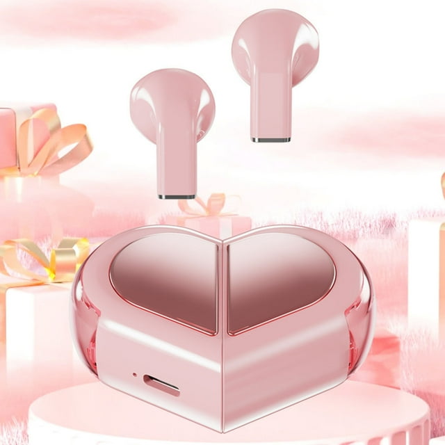 Rotatable Bluetooth Earphones Love 5.3 Wireless Earphones Transformation Earphones Valentine's Day Gift