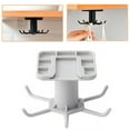 thumbnail image 4 of Rotating Hanging Utensil Holder Rotatable Hanger Holder Multifunctional Kitchen for Spoon Multifunctional Kitchen Hanging Holder, Gray, 4 of 6