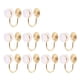 thumbnail image 1 of Convertidores de Pendientes de Clip Jinwen 10 Piezas Oro Hecho a Mano, 1 of 3