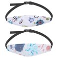 thumbnail image 1 of 2-Piece Safety Chair Head Restraint Strap - Animal Kingdom + Whale & Octopus, 1 of 1