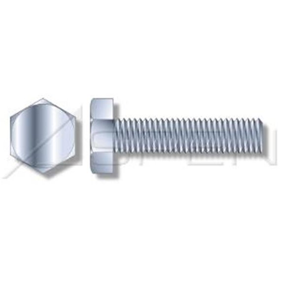 Aspen Fasteners AMBO043-3410X4-000080 0. 75 inch-10 x 4 inch Full Threaded Tap Bolts, Steel - Zinc - 80 Piece