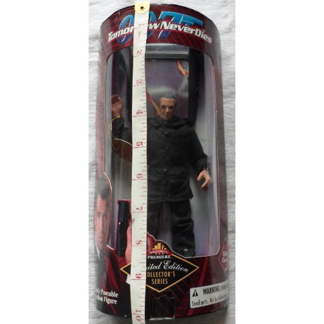 James Bond 007 Tomorrow Never Dies Elliot Carver Estreno exclusivo Edición limitada Serie de coleccionistas Figura de acción Muñeca Exclusive Premiere 0787799186718