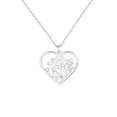 thumbnail image 4 of Personalized Planet Women's Sterling Silver Heart Monogram Pendant, 4 of 4
