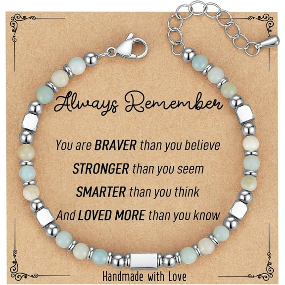 DESIGNICE Bracelets for Women Natural Stone Bead Bracelet for Women Fashionable Jewelry for Women Simple Gift Bracelet for Teen Girls Style 1