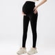 thumbnail image 4 of Amzcrzy 2PC Leggings premamá color liso por encima de la barriga clásicos largo completo cómodos suaves yoga ejercicio informal S-XL Rosa, 4 of 7