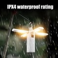 thumbnail image 4 of HIBIBUD Foldable Camping Lantern with Hook,Multi-Functional Outdoor Tent Light,Portable Rechargeable Camping Lights for Hiking and Camping,White, 4 of 7