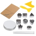 thumbnail image 4 of Découpe d'Argile, Racleur Outil Kit Poterie Racleur Outil Kit pour Argile Poterie Bricolage Fabrication, 4 of 8