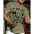 thumbnail image 2 of Gymish No Squatting Workout T-Shirt – Funny Gym Shirt for Men, Lifting Tee, Deadlift T-Shirt, Men’s Workout Top, Athletic Gym Wear, Gym Clothes for Men, 2 of 5