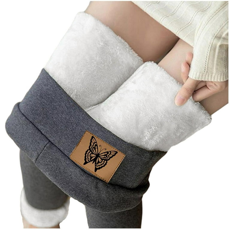 QIPOPIQ Clearance Women's Pants High Waist Span Ladies Keep Warm
