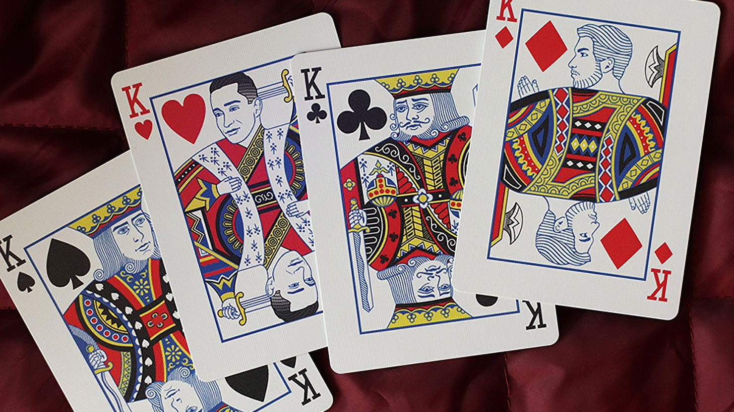 Red Roses Impossible Bottle Playing Cards by Daniel Schneider