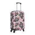 thumbnail image 3 of Uemuo Black Snake Printed Washable Luggage Cover - Fashion Suitcase Protector Fits 18-32 Inch Luggage -Medium, 3 of 9