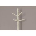 thumbnail image 2 of Monarch Specialties Coat Rack, Hall Tree, Free Standing, 6 Hooks, Entryway, 72"h, Bedroom, Wood, White, Contemporary, Modern, 2 of 4