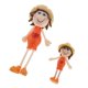 thumbnail image 2 of Miniatura 1/12 con accesorios de ropa de princesa y moda Yotijar, 2 of 6