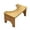 Beige, variant on VMWMSSR Curved Toilet Stool Bathroom Foot Step Stool For Poop Posture Improvement, Sturdy Non-Slip Potty Foot Rest Stool For Elderly Home Bathroom Use(Brown-14.57")