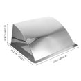 thumbnail image 2 of HLONK Outdoor Vent Cover For Range Hood Exhaust Pipe Stainless Steel Construction Rainproof Outlet Cap For Kitchen Hood Ducting, 2 of 8