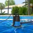 Pool Cover Pump, 1/4 Sump Pump with 32.8ft Power Cord for Swimming Pool