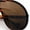 Tortoise - Brown, variant on Super Oversized Curved Top Shield Racer Plastic Fashion Sunglasses Beige