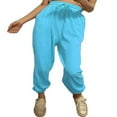 thumbnail image 1 of Women‘s Loose Sweatpants Elastic Waist Drawstring Solid Jogger Pants, 1 of 6