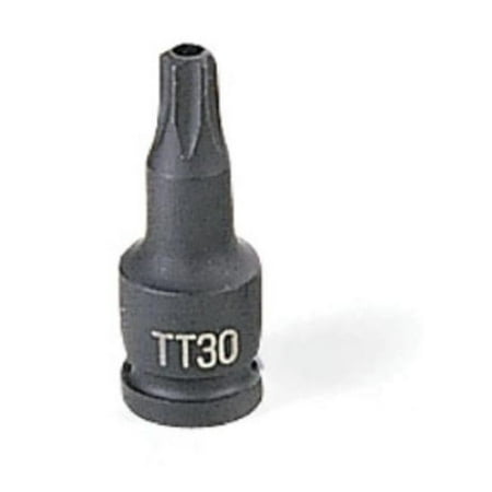 

Grey Pneumatic GRY-927TT 0.25 in. Drive x TT27 Standard Tamper Proof Star Driver Socket