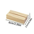 thumbnail image 2 of Modern Wooden Display Rack for Postcards and Photos Versatile Home Organizer with Sleek Minimalist Design 10PCS, 2 of 5