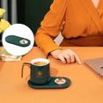 thumbnail image 4 of Taza de Café USB Portátil Sunnimix Calentador de Bebida Verde Almohadilla Térmica de Café, 4 of 7