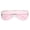 Silver / Pink, variant on sunglassLA Unisex Futuristic Rimless Metal Crossbar Colored Mono Lens Shield Sunglasses 62mm (Silver / Pink) - 62mm