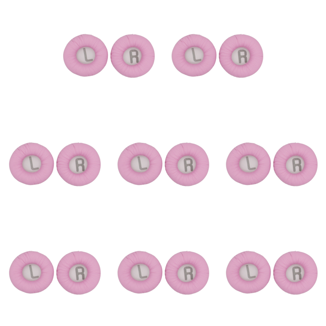 Almohadillas Suaves para Los Oídos Tune 500BT Almohadillas Cuero Proteico (rosa) 1 Par