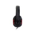 thumbnail image 3 of Audífonos Gamers MH688 con Micrófono 3.5mm USB Misik Almohadillas acolchadas, Negro con rojo, 3 of 4